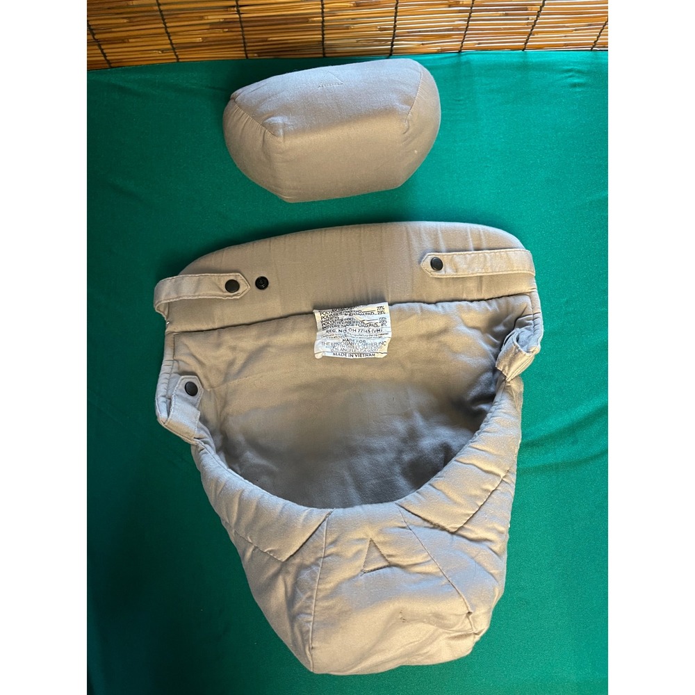 Ergobaby Easy Snug Infant Insert Grey Newborn Carrier Support Attachment